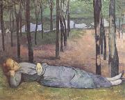 Emile Bernard Madeleine in the Bois d'Amour (mk06) Sweden oil painting artist